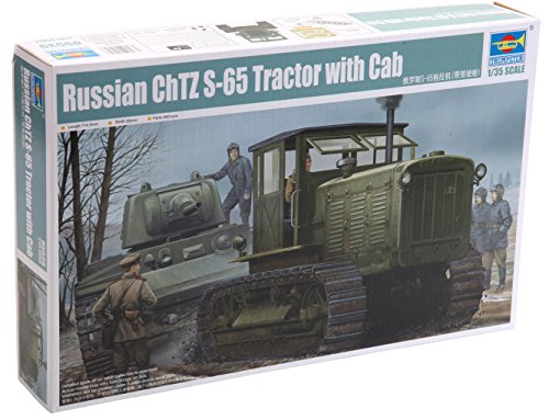 Trumpeter 5539 Russian ChTZ S-65 Tractor with Cab 1:35