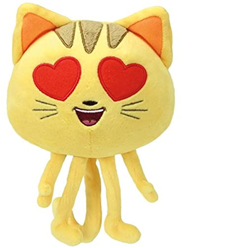 TY- The Movie Cat Heart Eye, Emoji, 15 cm (United Labels Ibérica 42294TY) , color/modelo surtido