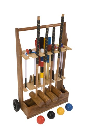 Uber Pro Croquet Set with a stand