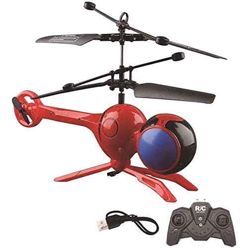 UIOUKL Juguete RC Drone 2,4 GHz RC helicóptero con giroscopio para Principiantes avión de Juguete, Vuelo Interior, Regalos de cumpleaños para Adultos y niños