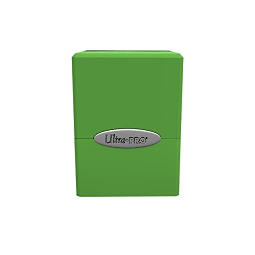 Ultra Pro - Caja de cubierta de cubo satinado - Verde lima