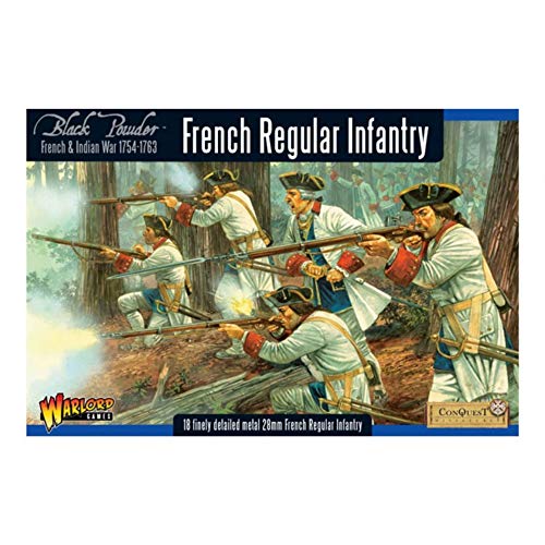 Warlord Games Black Powder French Indian War France Regular Infantry Soldiers