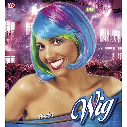 WIDMANN m6170 peluca Starlet, multicolor , color/modelo surtido