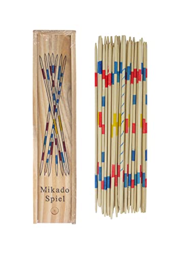 Wooden Pick Up Sticks by Henbrandt