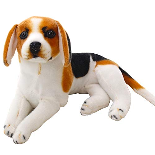 WPYLY Simulación Beagle Perro Juguetes de Peluche Animales Juguetes de Peluche Juguetes para niños decoración del hogar 40cm acostado