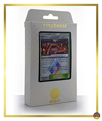Wundersames Labyrinth (Labyrinthe Miracle) 158/181 Holo Prisme - #myboost X Sonne & Mond 9 Teams Sind Trumpf - Coffret de 10 Cartes Pokémon Allemandes