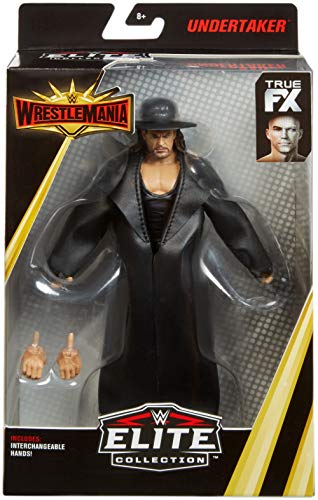 WWE Wrestlemania Figura de Acción Luchador Undertaker, Juguetes Niños 8 Años (Mattel GCN15)
