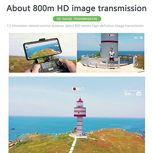 YOBDDD F11 4K Pro Drone Sistema de fotografía aérea de posicionamiento GPS Vuelo Inteligente Automático Siguiente gr (UAV al Aire Libre)