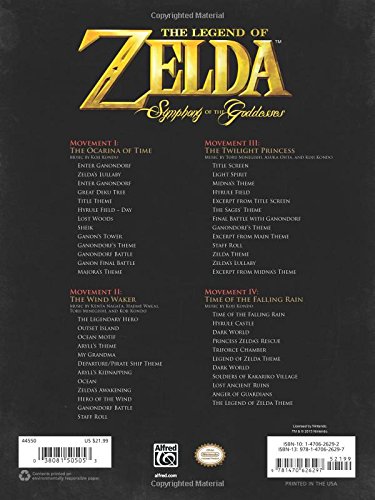 Zelda Symphony Of Goddesses: Piano Solos
