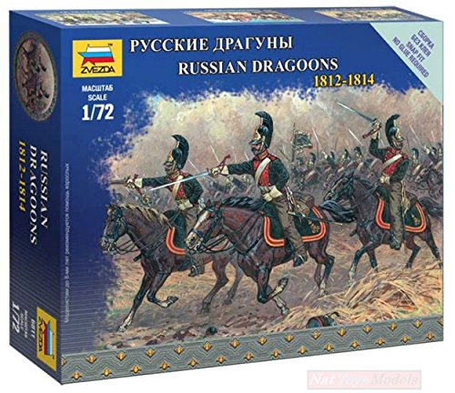 Zvezda Kit DE Montaje Compatible con Russian Dragons (Napoleonic Wars) Kit 1:72 Z6811