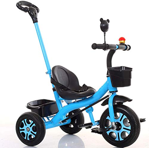 1-3 años de edad, tres-en-uno de tres ruedas de bicicleta ronda del triciclo de niños de 3 de los niños de alquiler de los niños y niñas infantiles equilibrio de la bicicleta del triciclo del bebé de