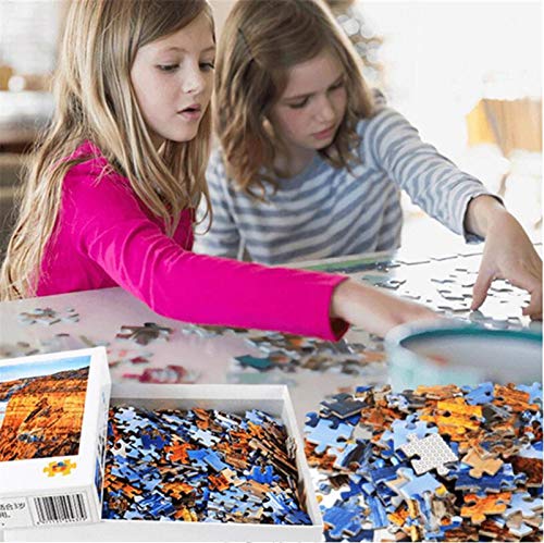 100/300/500/1000 piezas juego de rompecabezas juguetes para niños adultos,Animal león   Coordinación de lógica 3D Maze