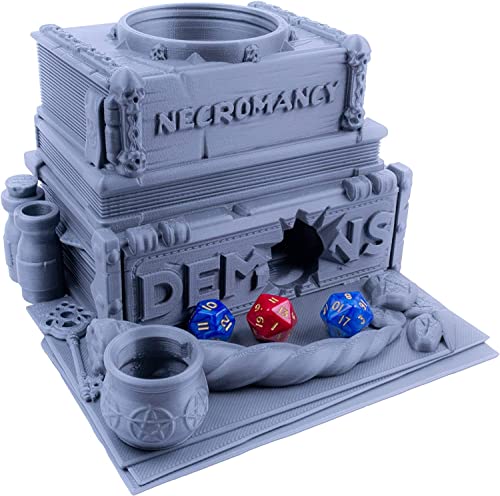 3D Vikings Torre de dados para todos los tamaños de dados. Rodillo de dados perfecto para mazmorras y dragones, juegos de rol de mesa, juegos en miniatura y juegos de mesa