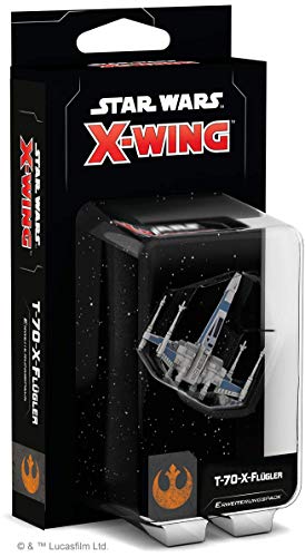 Asmodee Fantasy Flight Games FFGD4118 SW: X-Wing 2.Ed. – T-70-X - Expansión de Juego de Expertos, en alemán