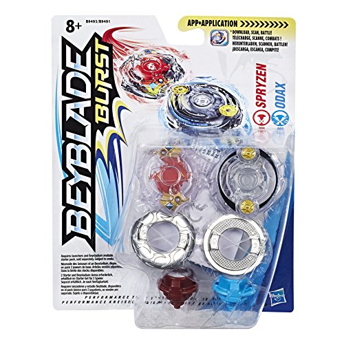 Beyblade Burst Dual Pack Spryzen y Odax (Hasbro B9493EL2)