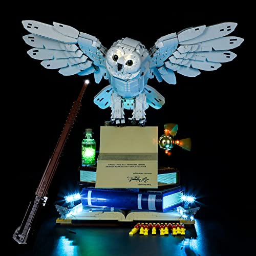 BRIKSMAX Kit de iluminación LED para Lego Harry Potter Iconos de Hogwarts Edición para Coleccionistas - Compatible con Lego 76391 Building Blocks Model- No incluir el Conjunto de Lego