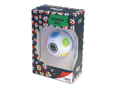 Cayro -Rainbow Ball - Juguete de ingenio - Desarrollo de Habilidades cognitivas e inteligencias múltiples - Juego para niños y Adultos (YJ8626)