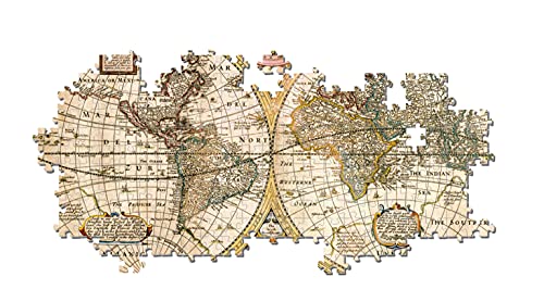 Clementoni - Puzzle 3000 piezas Mapa Antiguo, puzzle adulto (33531)