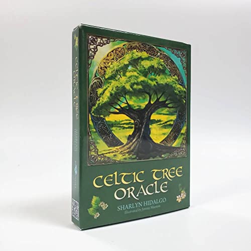 DangMeng Tarot del oráculo del árbol Celta,Celtic Tree Oracle,Tarot Card,Party Game