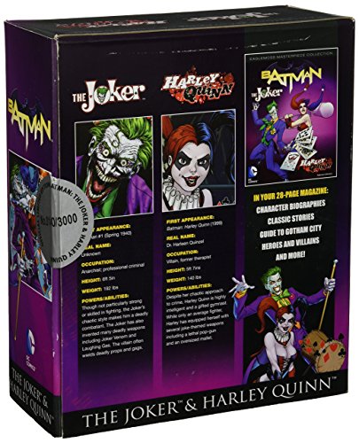 DC Comics - Caja del Joker y Harley Quinn - Eaglemoss Collections