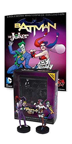 DC Comics - Caja del Joker y Harley Quinn - Eaglemoss Collections