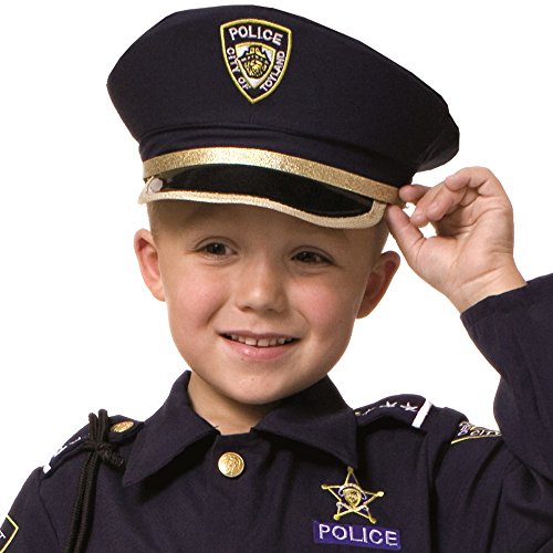 Dress Up America Juego de simulación Policía Hat para niños