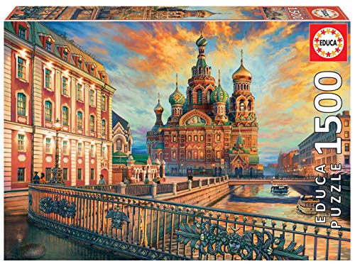 Educa - San Petersburgo Puzzle, 1500 Piezas, Multicolor (18501)