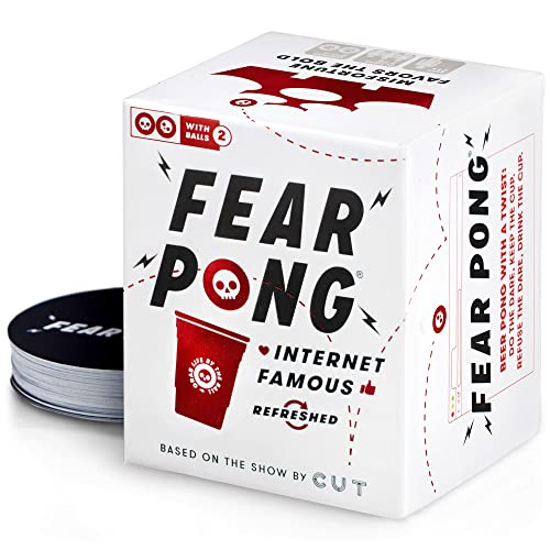 Fear Pong: Internet Famous Refreshed - Nuevos desafíos perfectos para fiestas, universidad, camping - Divertido para hombres y mujeres (Fear Pong: Internet Famous Refreshed)