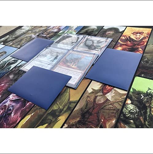 Four leaves YGO (48) - Juego de cartas de trading TCG Playmat + bolsa impermeable gratis, tapete de mesa de dragón blanco de ojos azules, tamaño 60 x 35 cm, compatible con MTG TCG CCG RPG DTCG