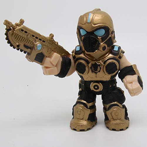 Funko Golden Anthony Carmine: ~3" Mystery Minis x Gears of War Mini Vinyl Figure + 1 Free Video Games Themed Trading Card Bundle [Very Rare] (11356)