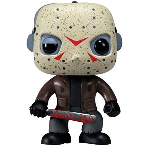 Funko Jason Voorhees: Friday The 13th x POP! Movies Vinyl Figure & 1 PET Plastic Graphical Protector Bundle [#001 / 02292 - B]