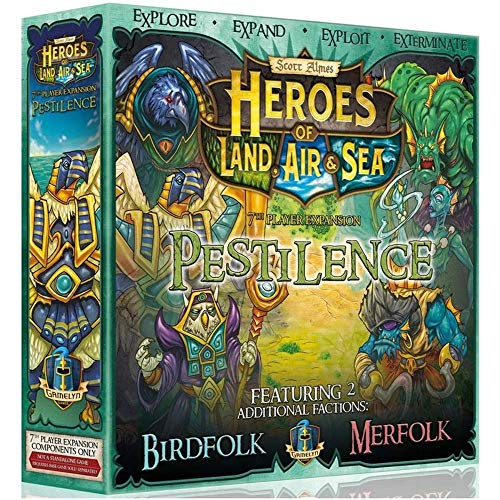 Gamelyn Games Heroes of Land, Air & Sea: Pestilence Expansion - English