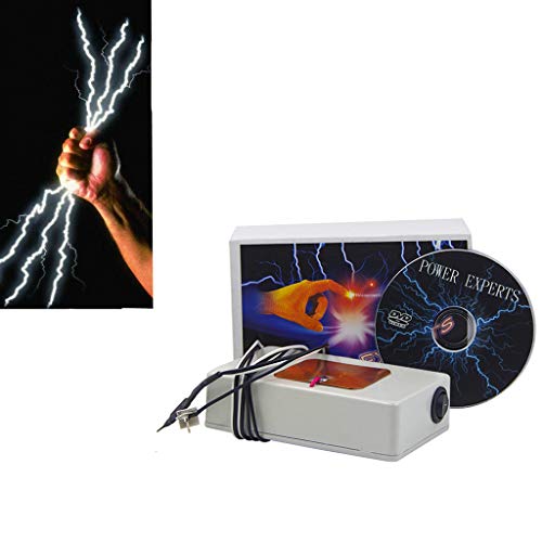 Gjyia Safe Descarga de Electricidad estática Magic Toy Expertos en Poder Control magnético Trucos de Magia Close Up Street