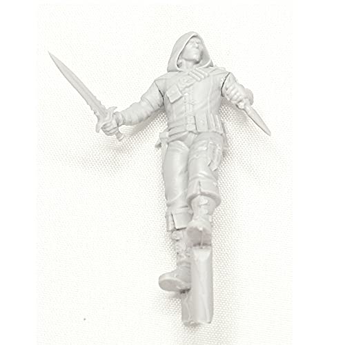 Grinning Gárgola – Aventureros 4 Pack – 28mm Resina Muy detallada Mesa RPG Miniaturas – Figuras de personajes pintables – Mazmorras y dragones Iconos de los Reinos Encuentros épicos (Rogue)