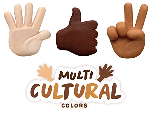 Jovi- Plastilina, Color Surtido multicultural Colors (70/18M)