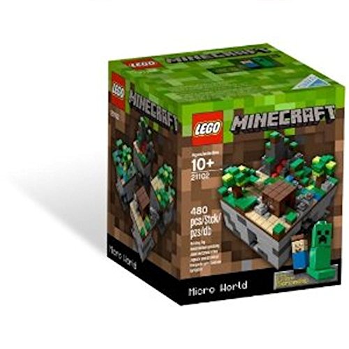 Lego 6021886 Minecraft - Juego de construcción de un mini-mundo (480 piezas)