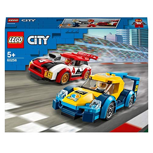 Lego City 60256 - Duelo de coche de carreras + Lego City para pequeños ayudantes a partir de 5 años