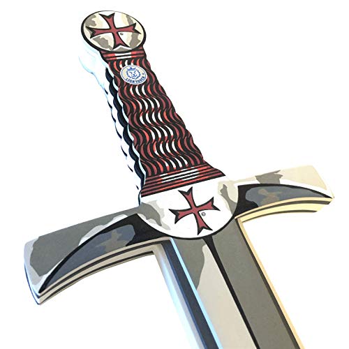 Liontouch 138LT Espada Medieval de Juguete de Espuma de Caballero maltés para niños | Forma Parte de la línea de Disfraces para niños