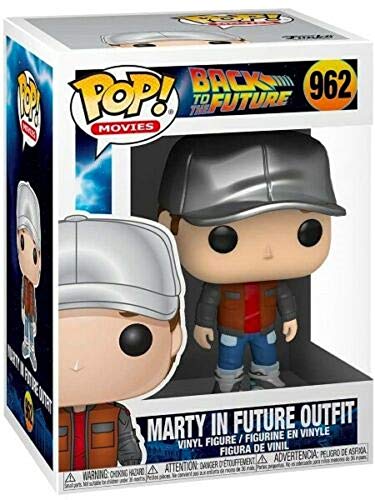 Marty McFly in Future Outfit #962 Pop Movies: Back to The Future Vinyl Figure (Includes Ecotek Pop Box Protector Case)