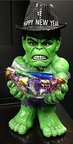 Marvel - Portacaramelos con figura de Hulk (Rubie's 35671)