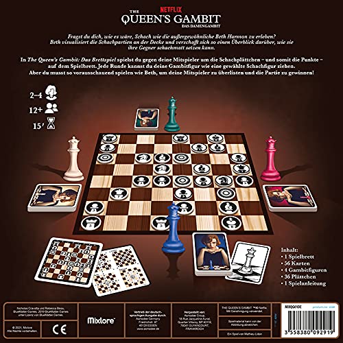 Mixlore Asmodee The Queen's Gambit - Juego de Estrategia (en alemán) (MIXD0004)