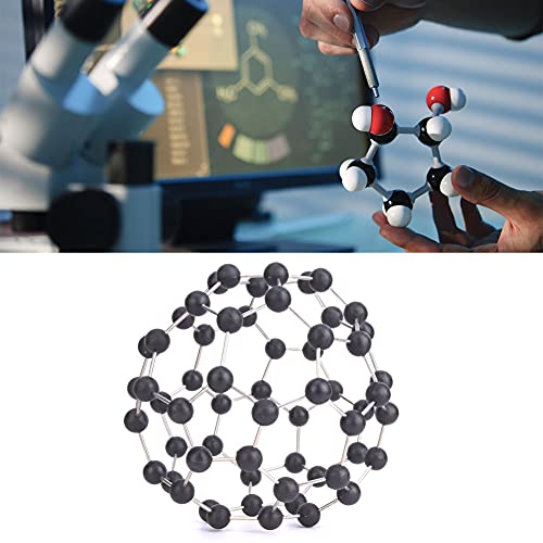 Modelo de Carbono 60, Modelo de Estructura Kit de Modelo Molecular de Química Estructura Molecular C60 Kit de Química Fiable para Aprender Y Aumentar la Imaginación Espacial