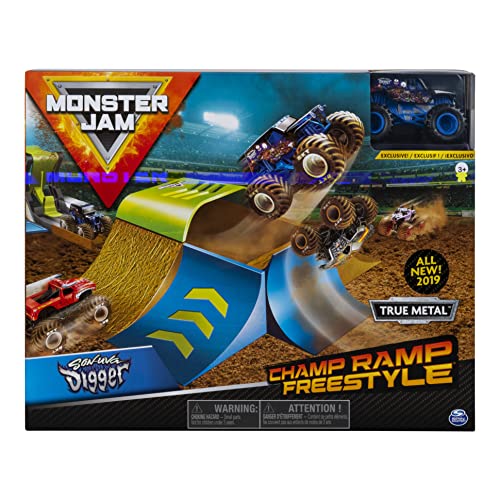 Monster Jam Monster Jam Champ Ramp Freestyle - Kit de Juego (Escala 1:64)