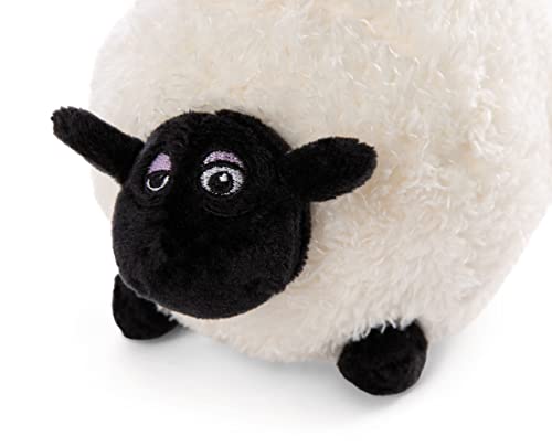 NICI Peluche de la oveja Shirley 17cm, blanco y negro