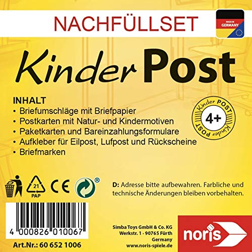 Noris - Set para Escribir Cartas (versión en alemán)