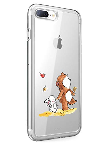 Oihxse Compatible con iPhone 11 Pro MAX Silicona Funda Transparente Gel TPU Flexible Protectora Carcasa Dibujos Elefante Patrón Ultra Thin Estuche Cover Case(D3)
