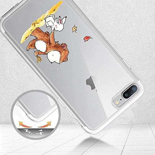 Oihxse Compatible con iPhone 11 Pro MAX Silicona Funda Transparente Gel TPU Flexible Protectora Carcasa Dibujos Elefante Patrón Ultra Thin Estuche Cover Case(D3)