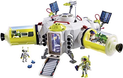 Playmobil Space Estación De Marte, A Partir De 6 Años (9487) , Color/Modelo Surtido + Space 9488 Cohete con Plataforma De Lanzamiento, A Partir De 6 Años