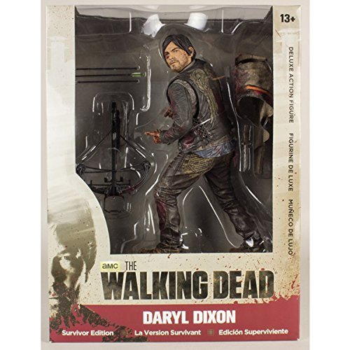 Star Imágenes Estrellas 10 Pulgadas Walking Dead Daryl Dixon Bloody Figura Deluxe Version
