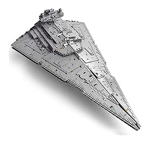 Technic Emperador Clase Star Destructor Ataque Cruiser Architecture Model Kit, Star Wars Bloques de construcción modulares Montaje Juguetes, 11885 Pieces Static